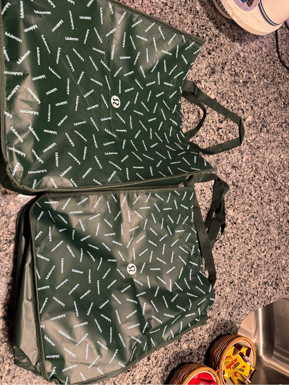 Lululemon athletica set of 4 Logo Tote - Picture 1 of 9